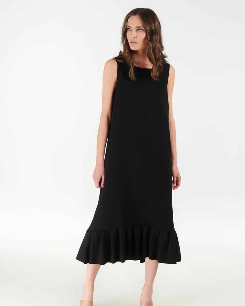 Spinning Around Dress in Black