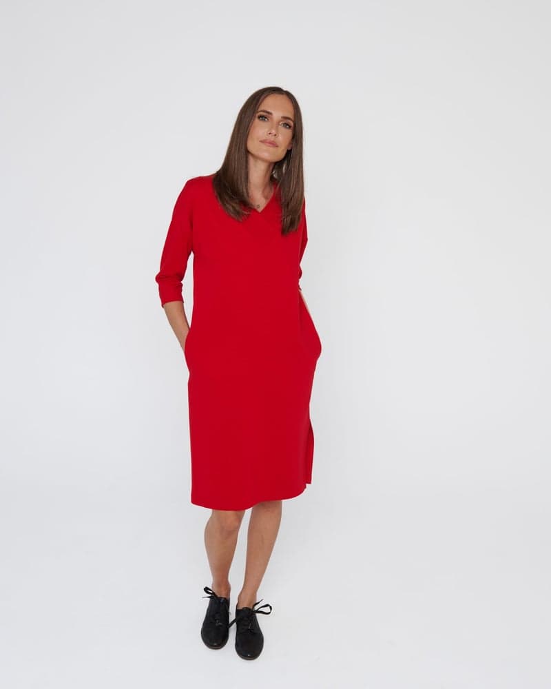 Punane kleit As Comfy As Gets