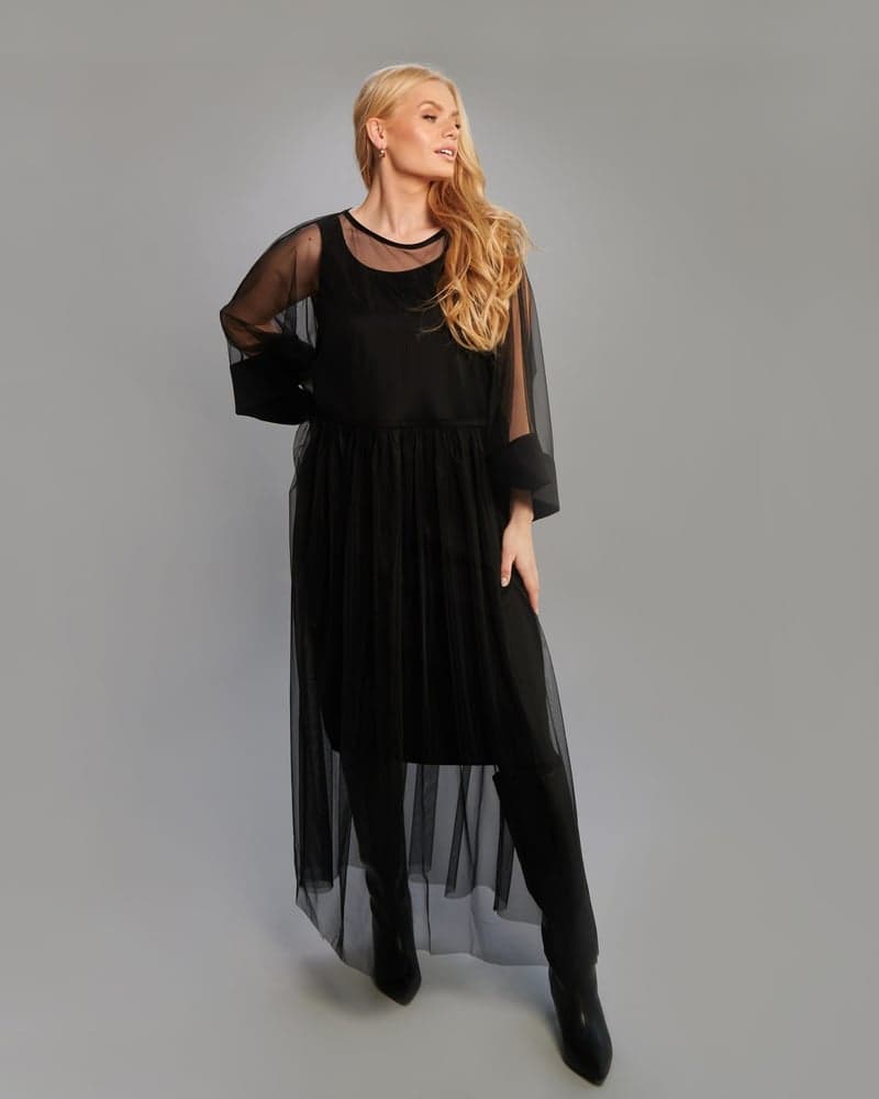Statement Dress in Black