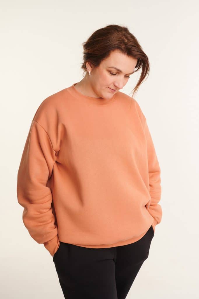 UMU super soft unisex peach sweater