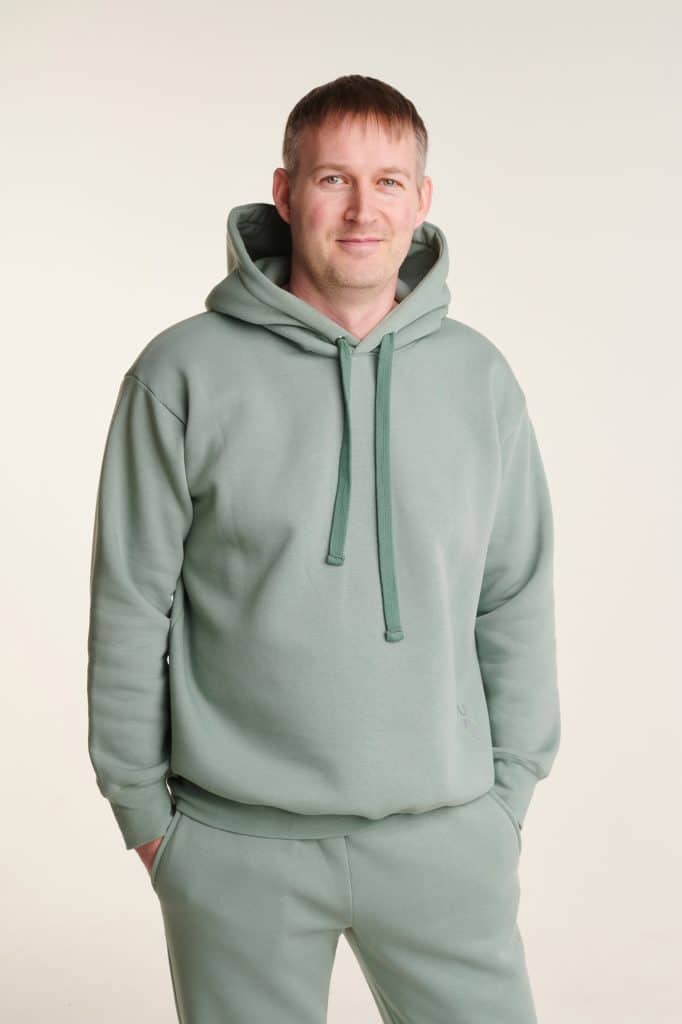 UMU super soft unisex hoodie mint green
