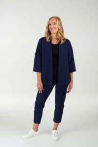 On the Go Jacket - in Navy from UMU