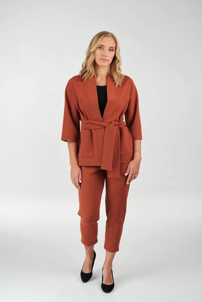 On the Go Jacket - in Cognac from UMU