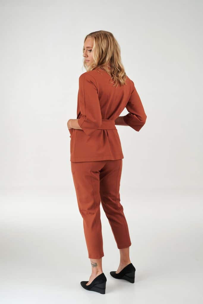 On the Go Jacket - in Cognac from UMU