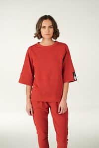 UMU Smooth Be Told Sweater in Rust