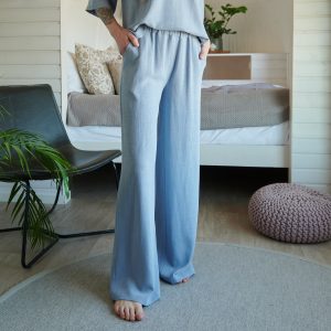 Helesinised püksid Slow Life