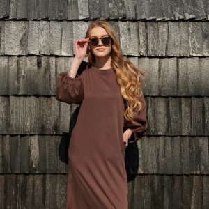 Pruun kleit Drama Queen