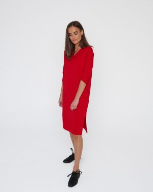 Punane kleit As Comfy As Gets