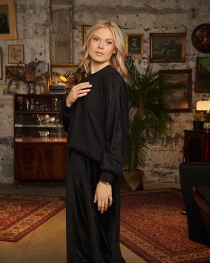 Black on Black Sweater