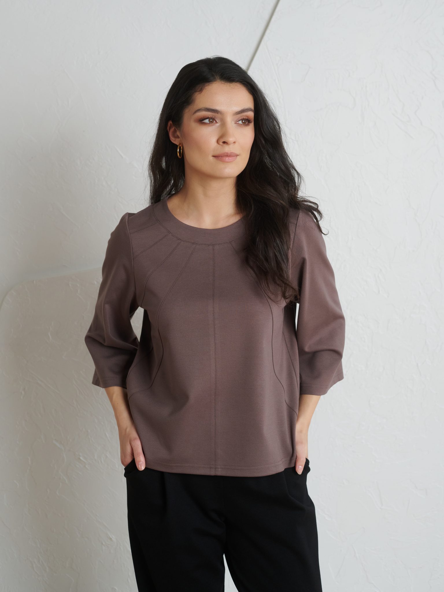 Pruun pluus Fine Line - Image 2