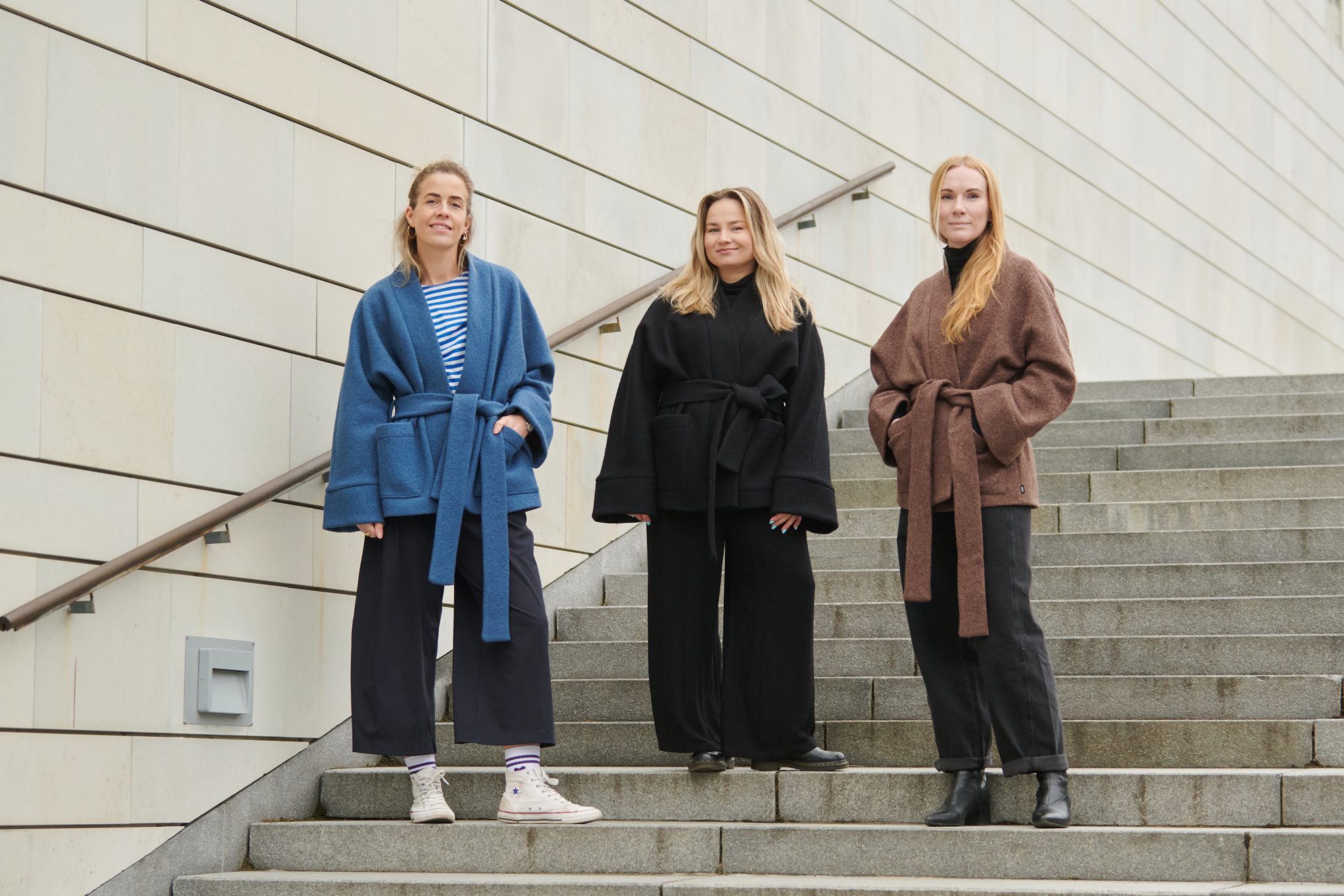 Pruun villabukleest jakk All Wrapped Up - Image 7