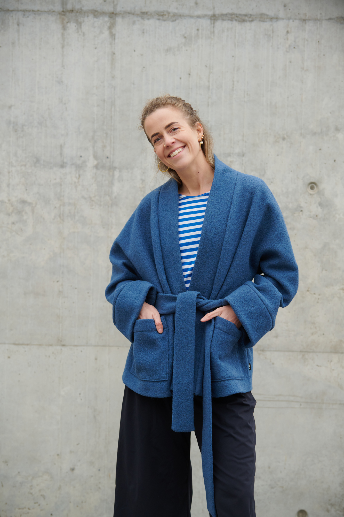 Sinine villabukleest jakk All Wrapped Up - Image 5